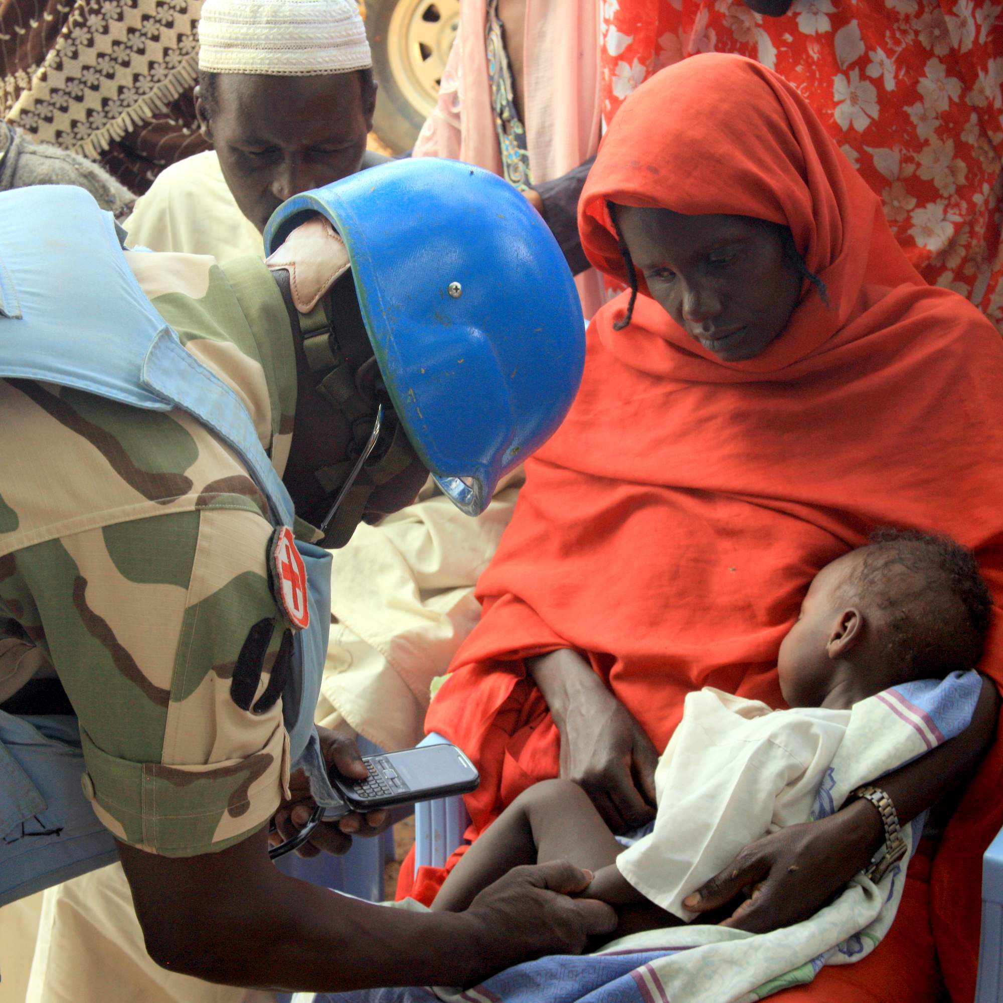 Unamid Peacekeepers Provide Medical Assistance To El Daein Displaced Unamid